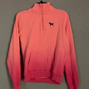 PINK Pink Ombré 1/4 Zip